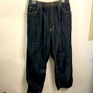 Haband’s Ice House Flannel Lined Jeans